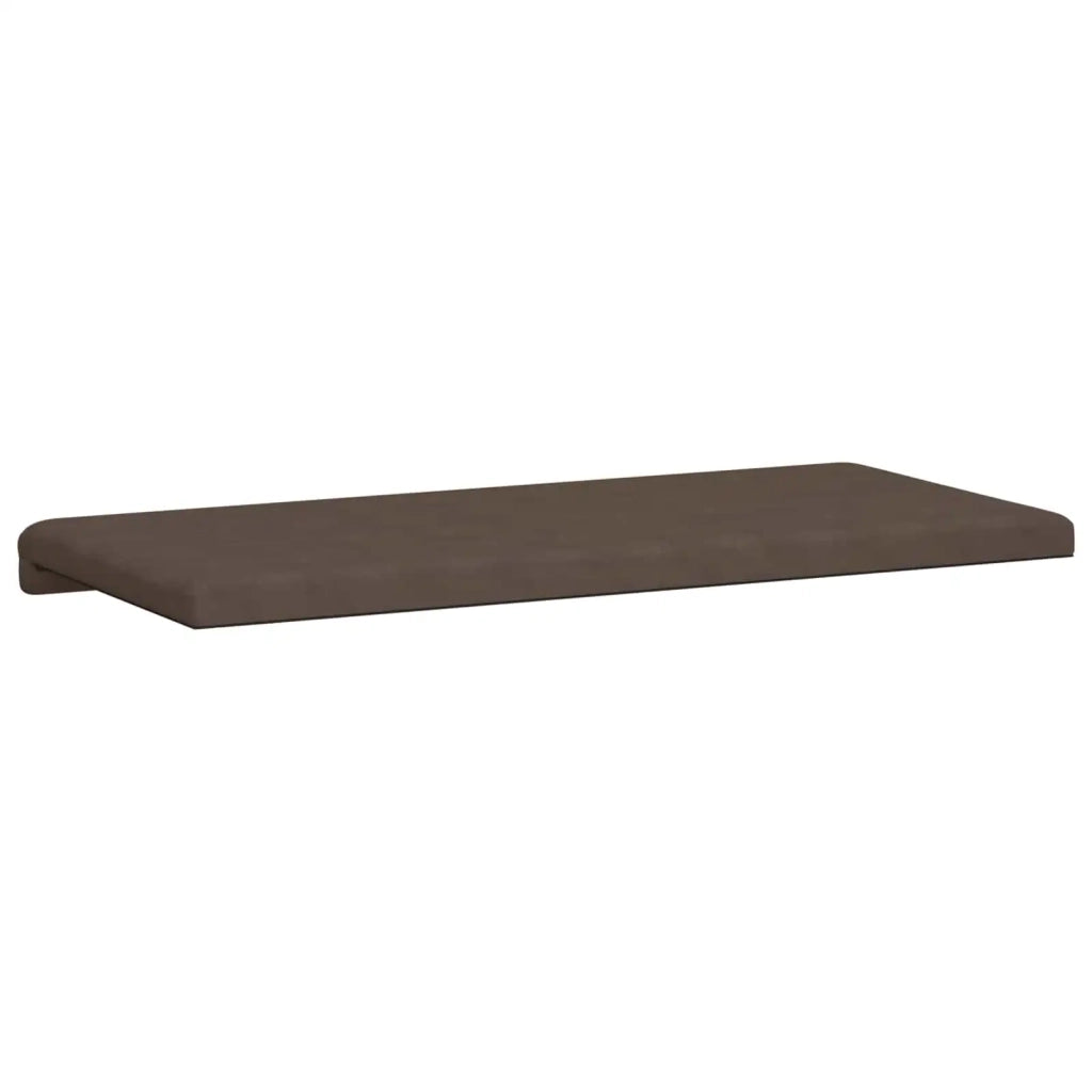 Cuscino per panchina Microfibra Marrone Profondità 35 cm 42043282