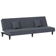 Divano letto | Sof¨¤ letto | Letto singolo Grigio Scuro in Velluto