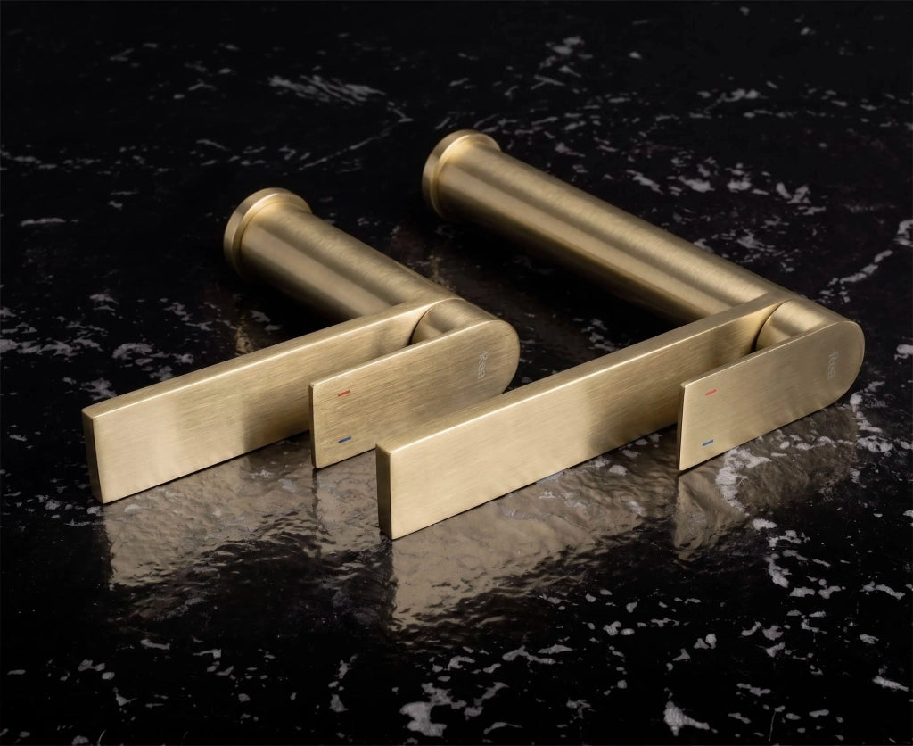 Rubinetto Da Bagno Rea Hunter Brush Gold High