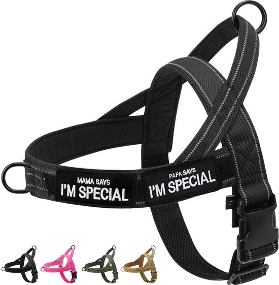 Accessori per cani in metallo flessibile - Anti-schizzo - Riflettente - Cappottino per cani piccoli/grandi - Leggero - Cinturino a martingala
