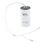 Condensatore da 16 UF mf microfarad per motori elettrici con cavi isolati 150mm