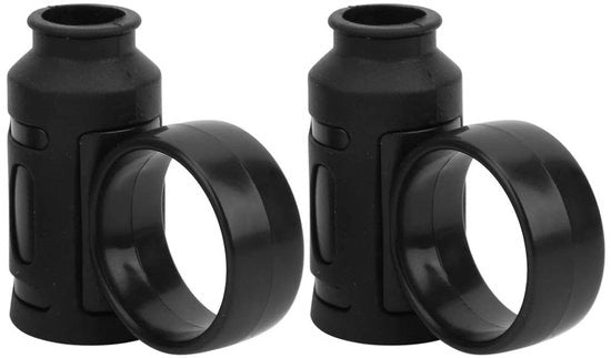 Drumstick Antislip Controleclip - Supporto per Bastoncino - Accessorio per Batterista - Aiuto di Allenamento - Materiale Morbido - 2 Pezzi - Supporto per Bastoncino