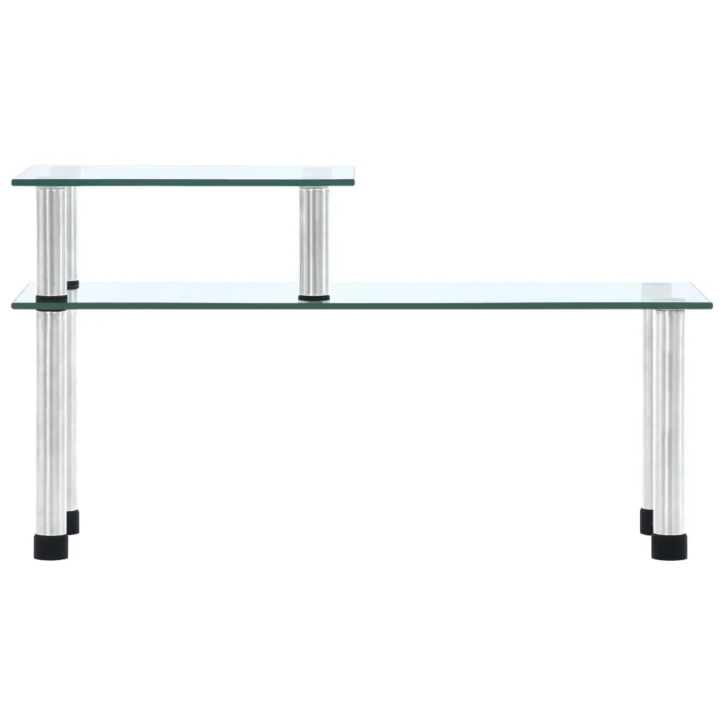 Mensola da Cucina Trasparente 45x16x26 cm in Vetro Temperato CFW4571338