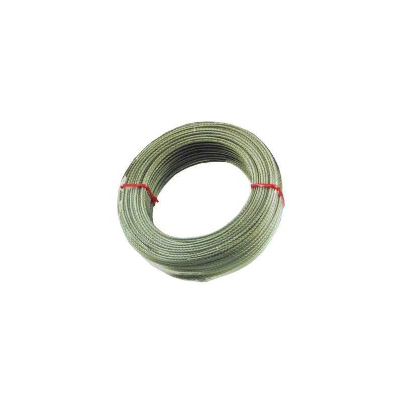 Cavetto per Stendere Ottonato Trasparente 100 M 8 Mm