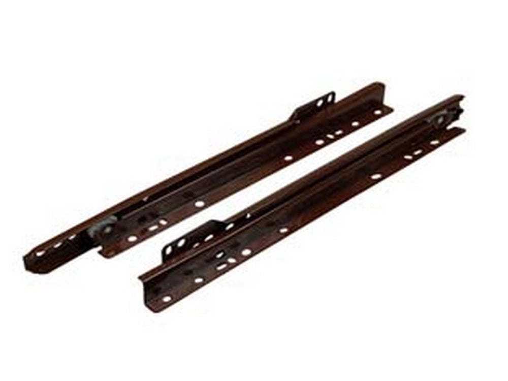 1paio guide scorrevoli per cassetti con rulli teflon marroni - cm.45 (art.4001 46 cod:ferx.fer228299