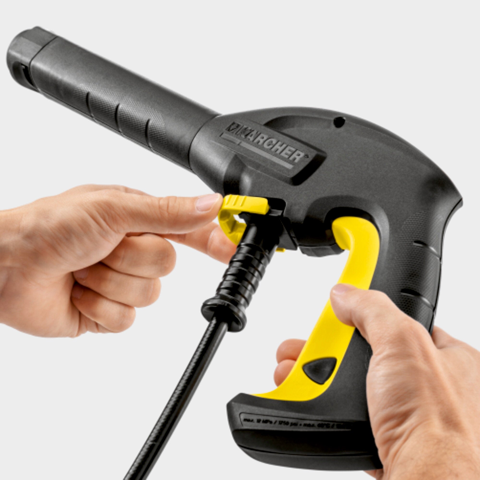 KARCHER Idropulitrice K 2 Premium FJ - Allacciamento elettrico: 220 – 240 / 50 – 60 V / Hz - Pressione: max. 110 / max. 11 bar / MPa - Portata: max. 360 l/h