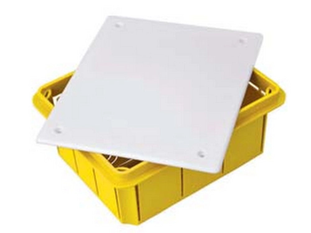 15pz scatola di derivazione da incasso con coperchio ip40  - mm.118x96x50 - (161 cod:ferx.fer87834