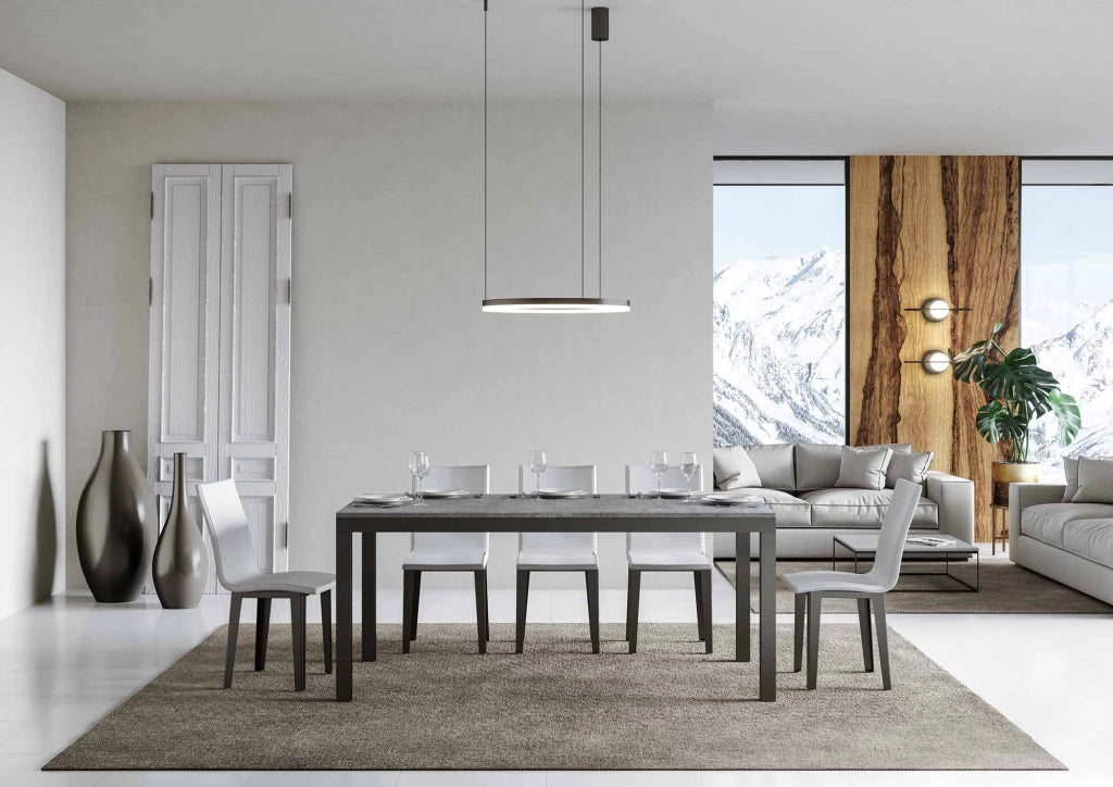 Tavolo Allungabile 160-264x90x80 cm Everyday Evolution Cemento