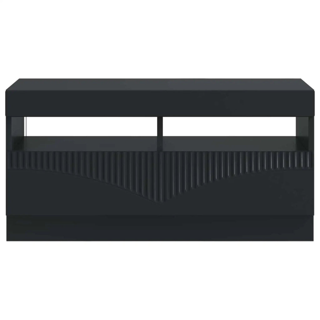 Mobile TV LED Nero Legno ingegnerizzato 897436