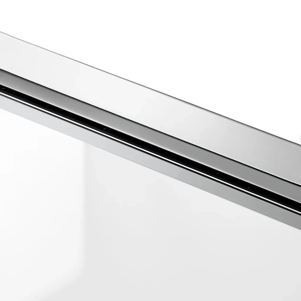 Cabina Doccia Rea Atlas 100x90 Chrome sinistra