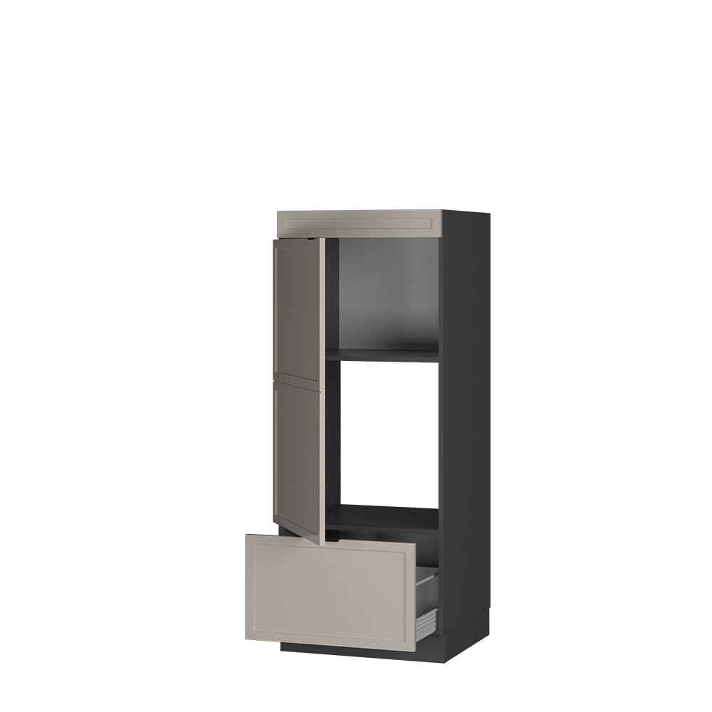 Vicco Set mobili bagno GrigioBeige 60 cm