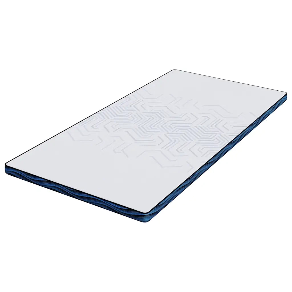 Topper per materasso Bianco 100 x 200 cm Tessuto Jacquard 4106257