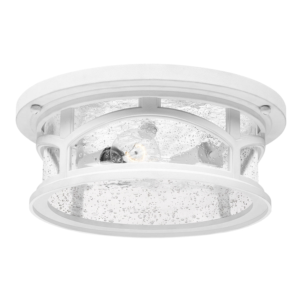 Plafoniera esterna Quoizel Marblehead bianca E27 IP44