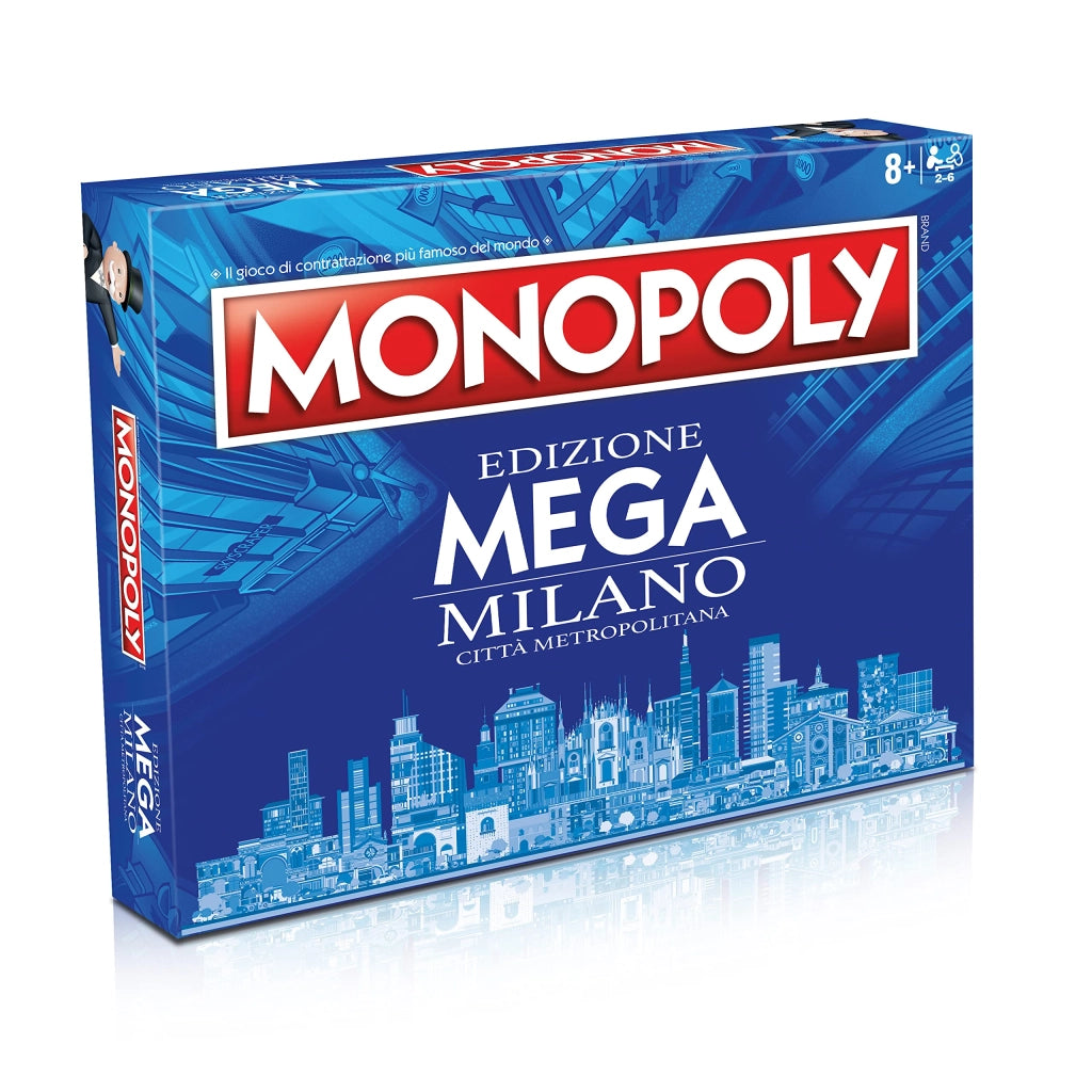 Monopoly: Winning Moves - Edizione Mega Milano Citta' Metropolitana