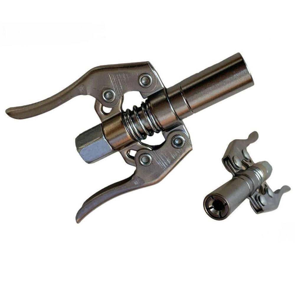 Trade Shop - Ugello Accoppiatore Per Ingrassatore Pompa Grasso Autobloccante A Molla 07437 -