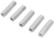 Viti di Connettione a 6 Ghiaccio - Acciaio Inox Verniciato - Viti di Connettione Resistenti allo Sforzo - 5 Pezzi - Resistenti alla Corrosione - Per Macchine e Costruzioni - Viti di Connettione