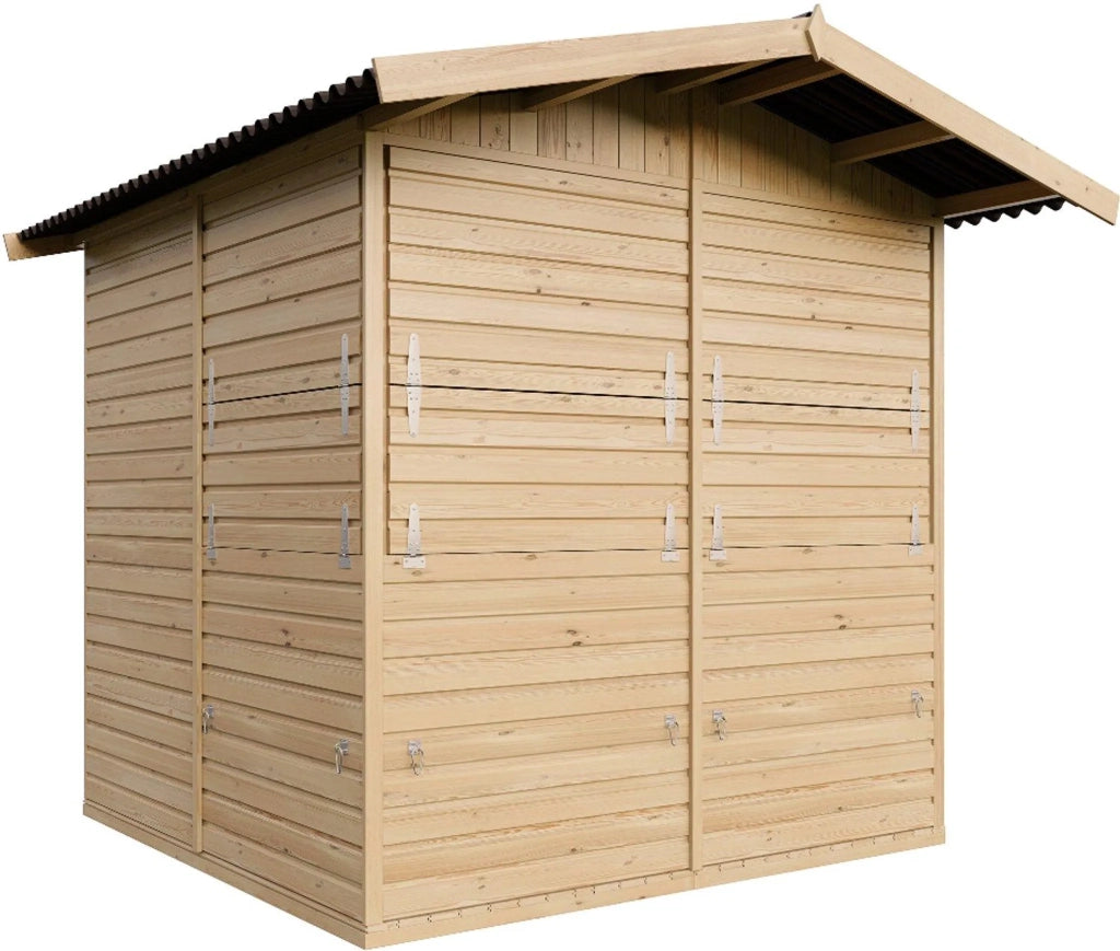 TIMBELA M149B Chiosco in Legno 4 m²