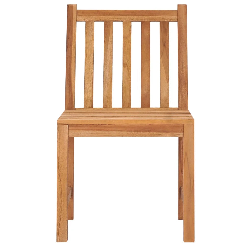 Set da pranzo da giardino 5 pz 150x90 cm in legno massello di teak