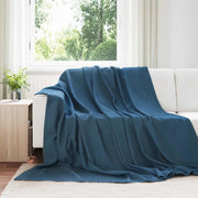 Coperta Blu navy 270 x 240 cm Panno 42017024