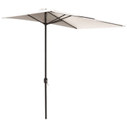 Ombrellone da Parete Mezzaluna ¨C Minimal ¨C Crema 250x150