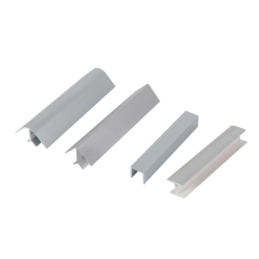 ACCESSORI PER ZOCCOLI CUCINA 150 cm/Rivestiti alluminio