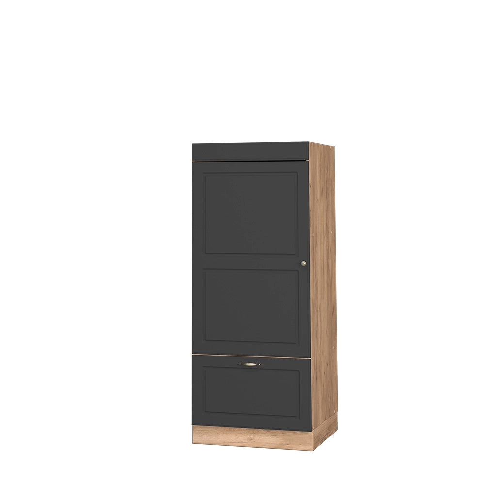Vicco Set mobili bagno Antracite-oro 60 cm