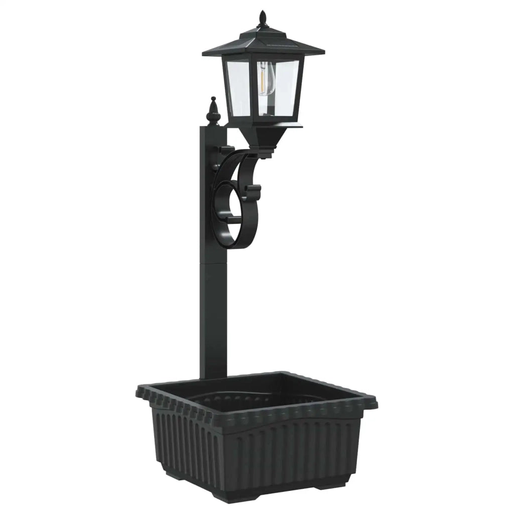Applique con Vaso with LED Bulb Nero 29 x 28 x 74 cm ABS e PP 42042690