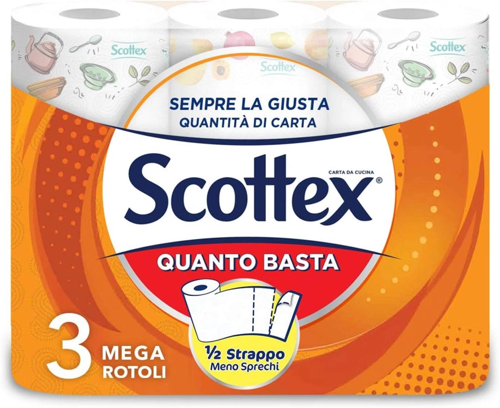 CARTA CUCINA SCOTTEX 3PZ QUANTO BASTA