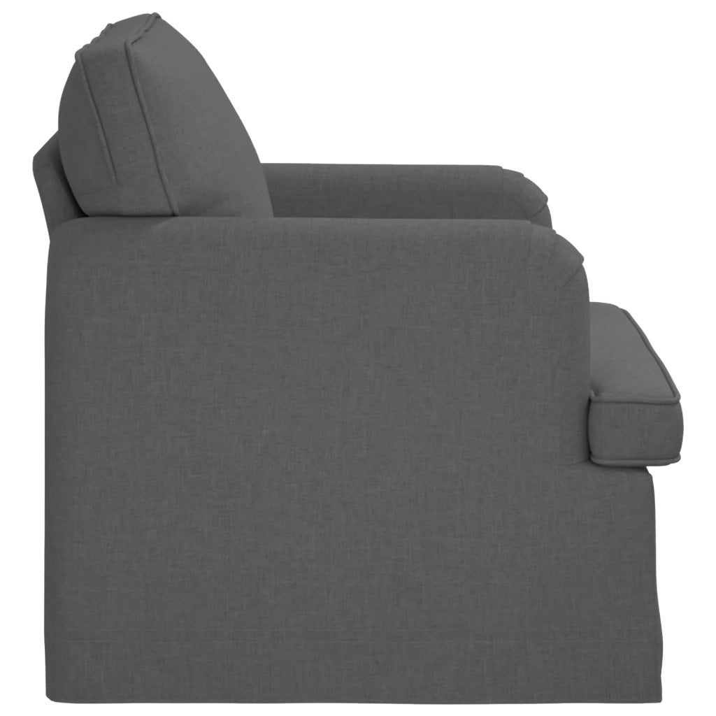Divano Grigio scuro 84 x 80 x 85 cm Tessuto 42024477