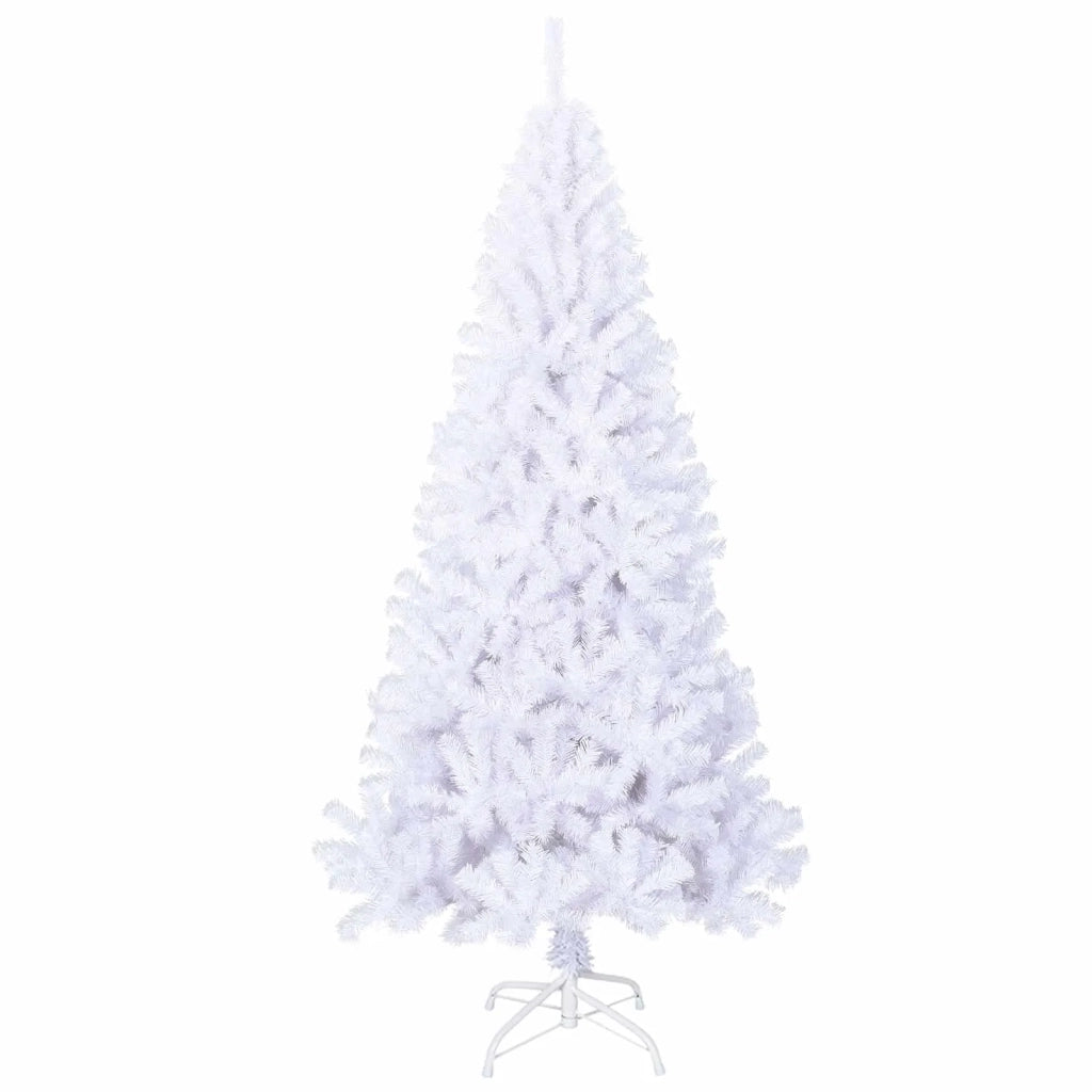 Albero di Natale artificiale Bianco 180 cm PVC e Acciaio 3426769
