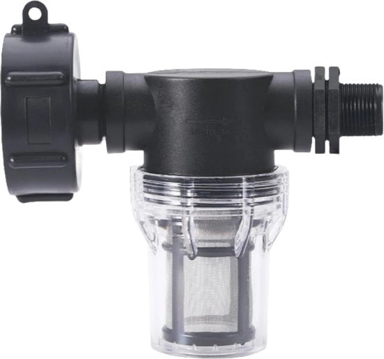 Raccoglitori di acqua di pioggia con filtro e adattatore – 1000L di stoccaggio, facile da installare e ecocompatibile per tubi da giardino
