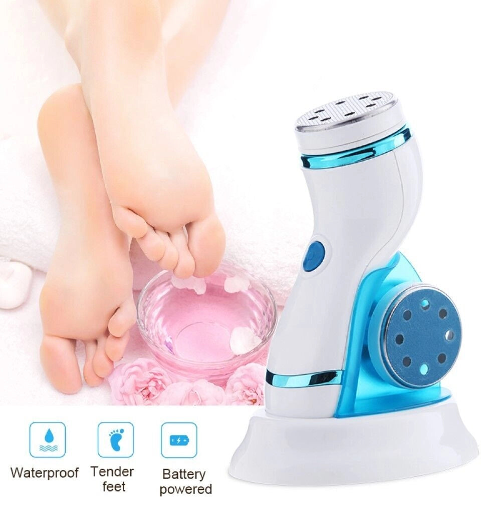 Rimuovi calli elettrico duroni piedi pedicure 3 testine AE-909B