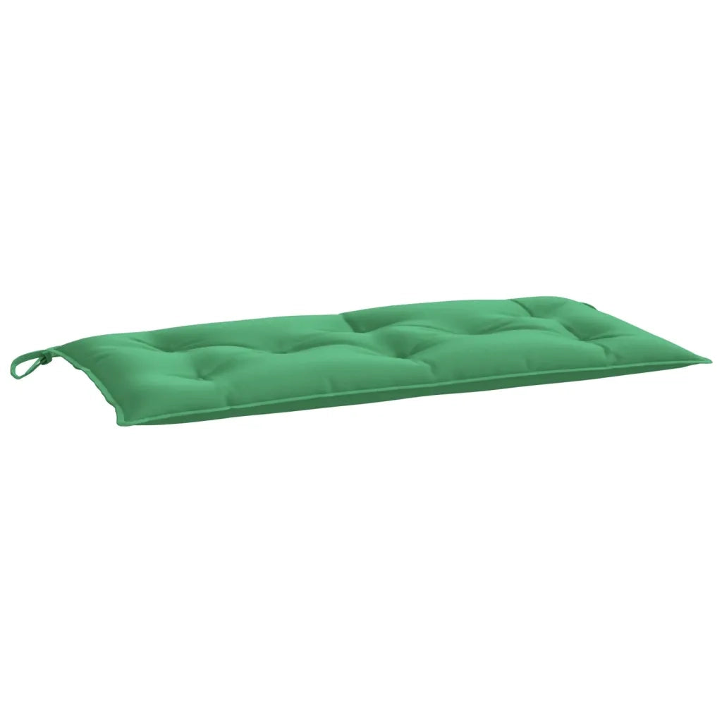 Cuscino per Panca-Cuscini per panchina Verde 110x50x7 cm in Tessuto Oxford