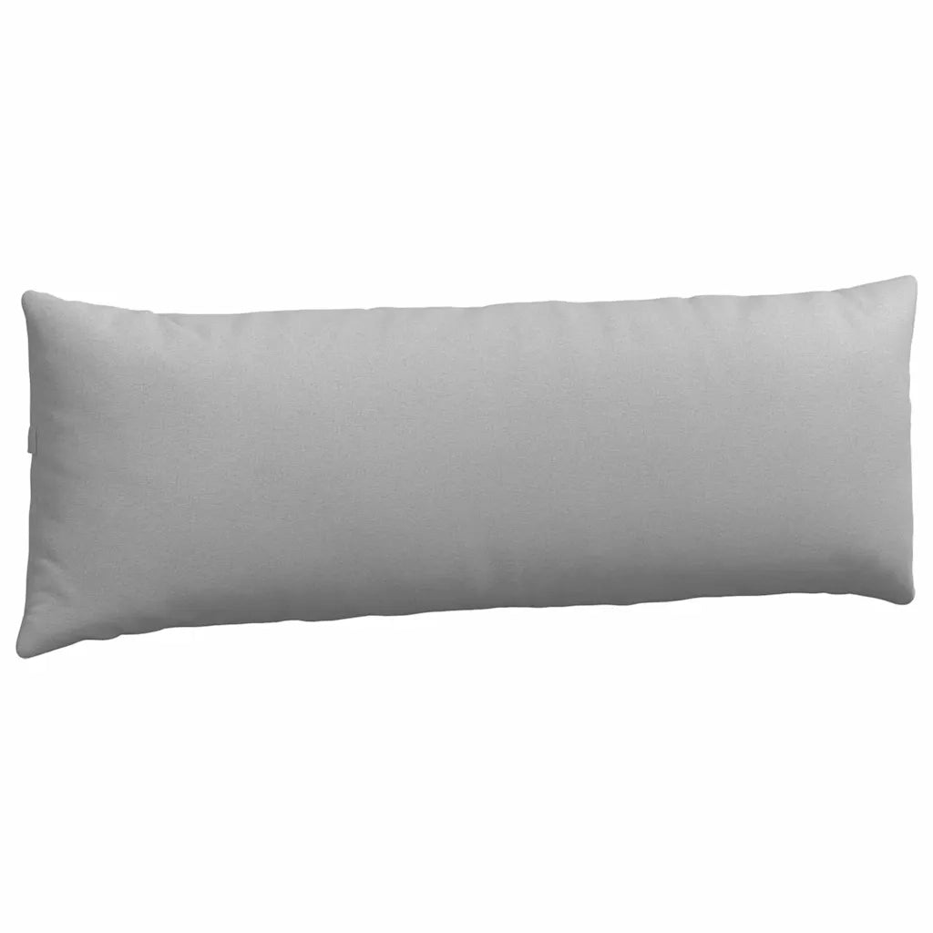 Cuscini da Divano 2 pcs Grigio Nuvola 120 x 40 cm Tessuto 42013795