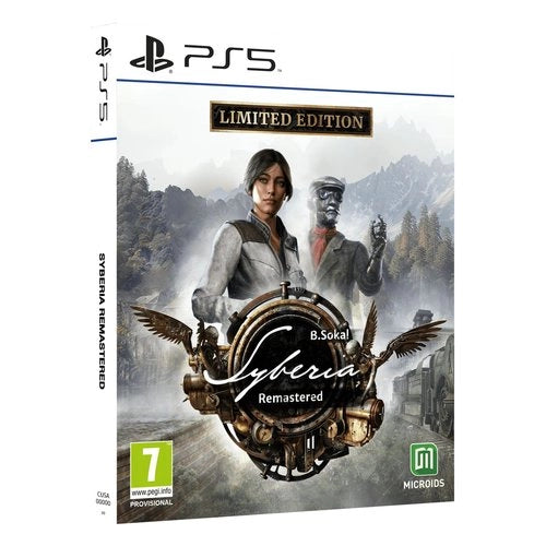 Videogioco microids 1179843 playstation 5 syberia remastered limited e
