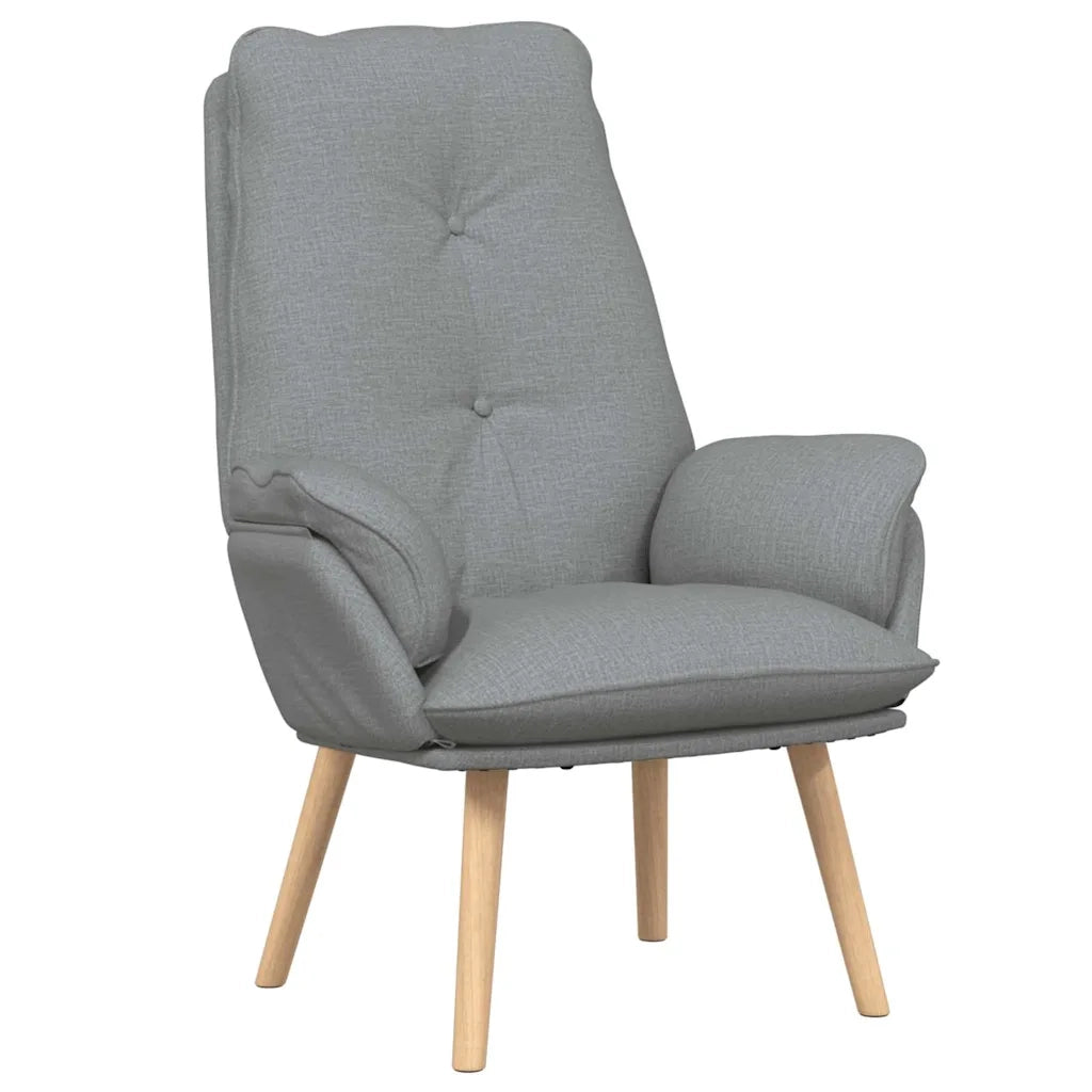 poltrona Grigio chiaro 69 x 74 x 93 cm Tessuto e compensato 42001850