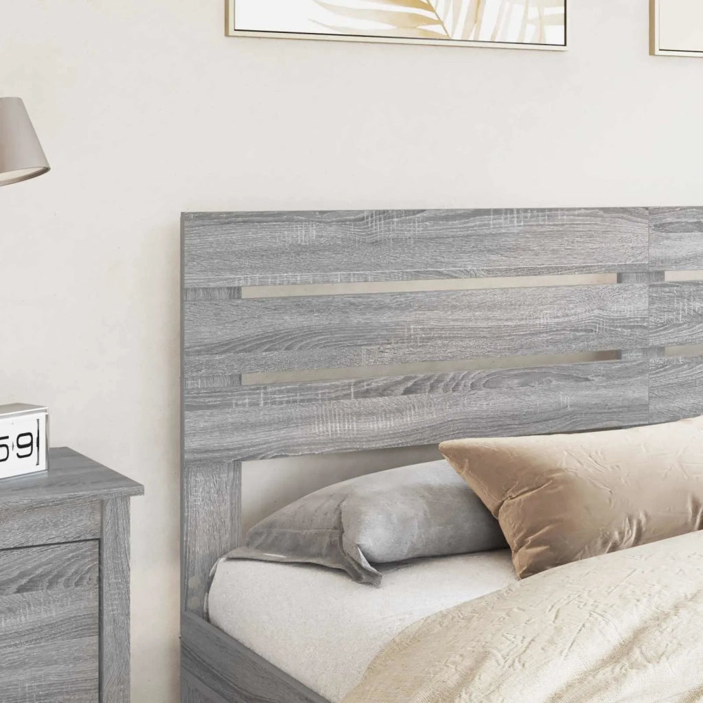 Testiera | Testata Grigio Sonoma Legno multistrato