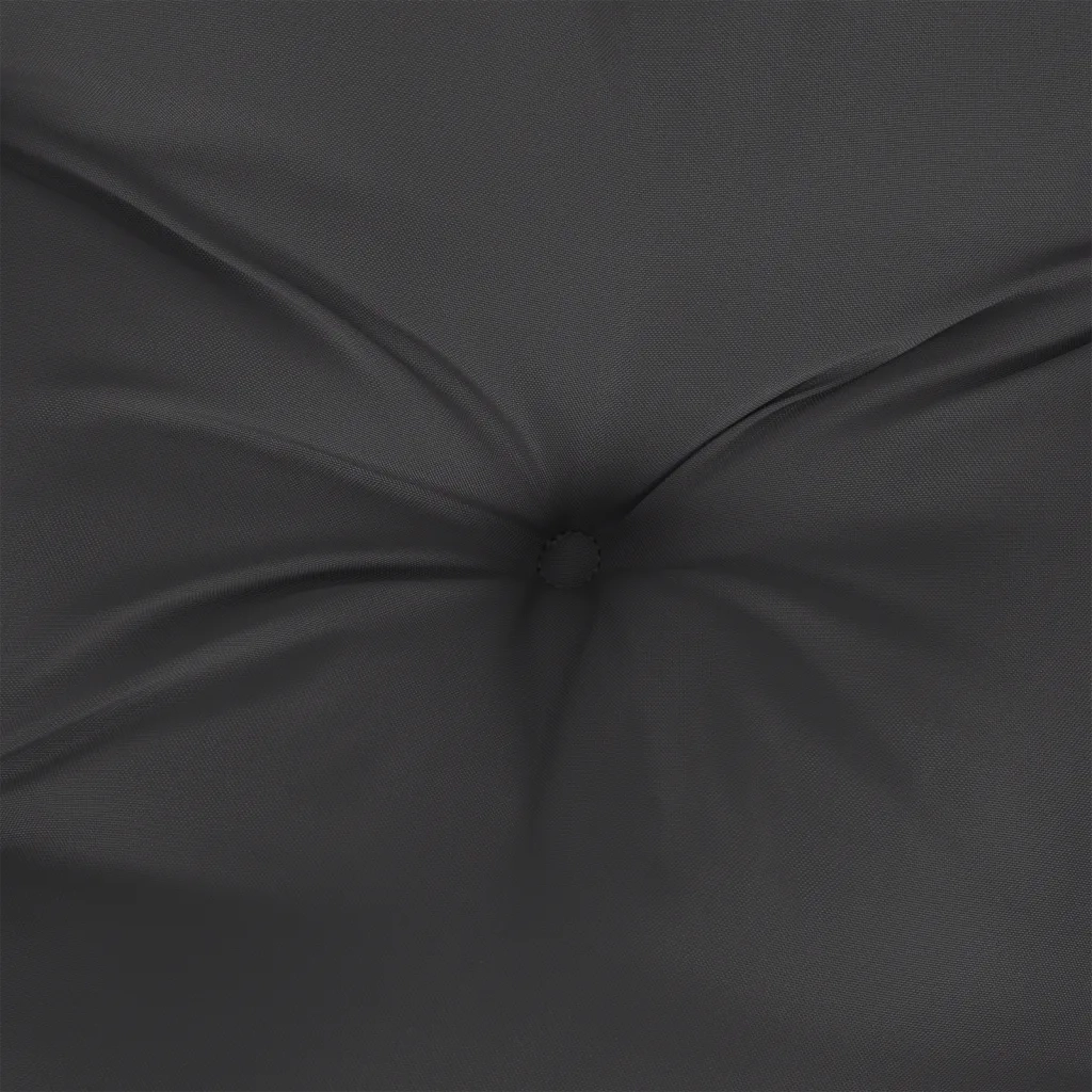 Cuscino per Panca-Cuscini per panchina Nero 120x50x7 cm in Tessuto Oxford