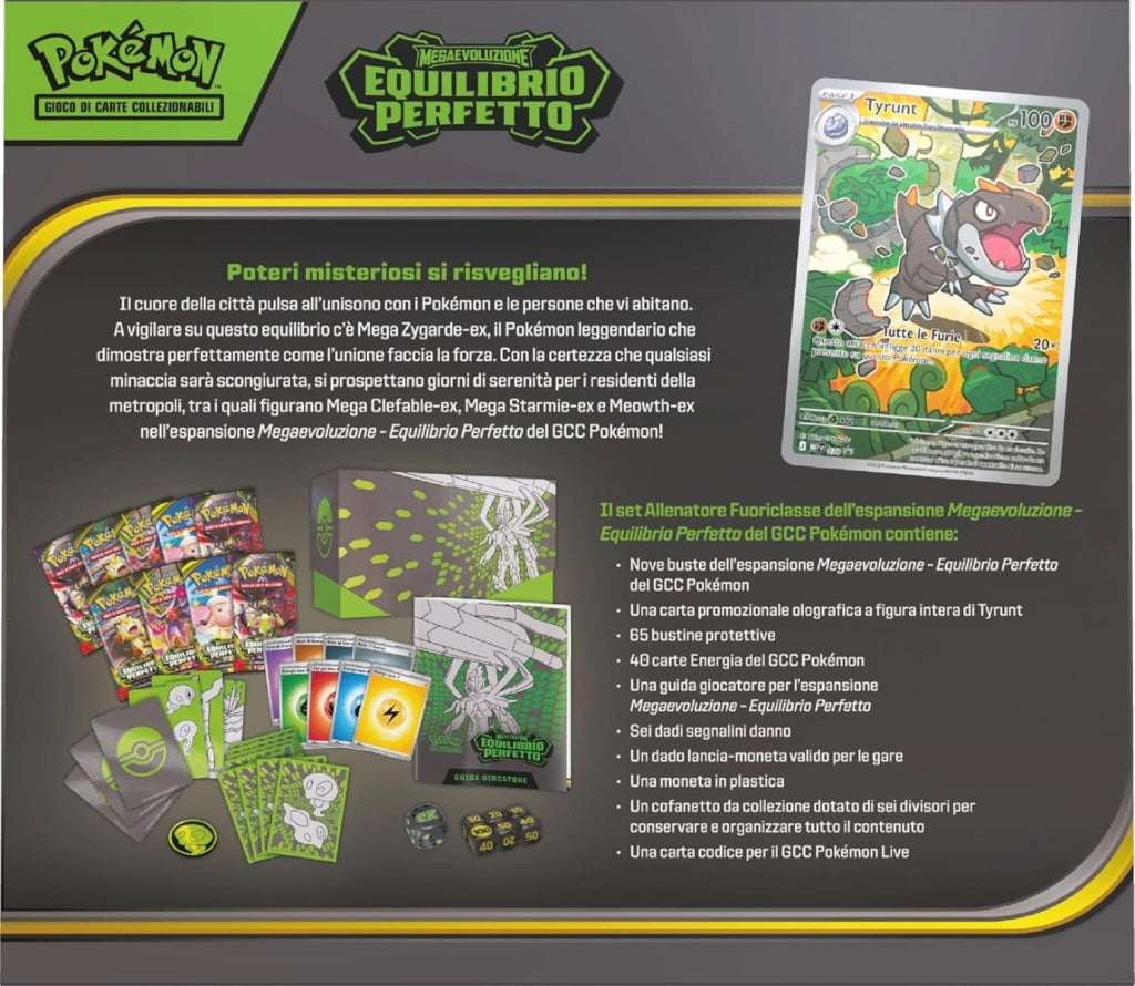 Pokemon Set Allentore Fuoriclsse, Megaevoluzione Equilibrio Perfetto del GCC Pokemon