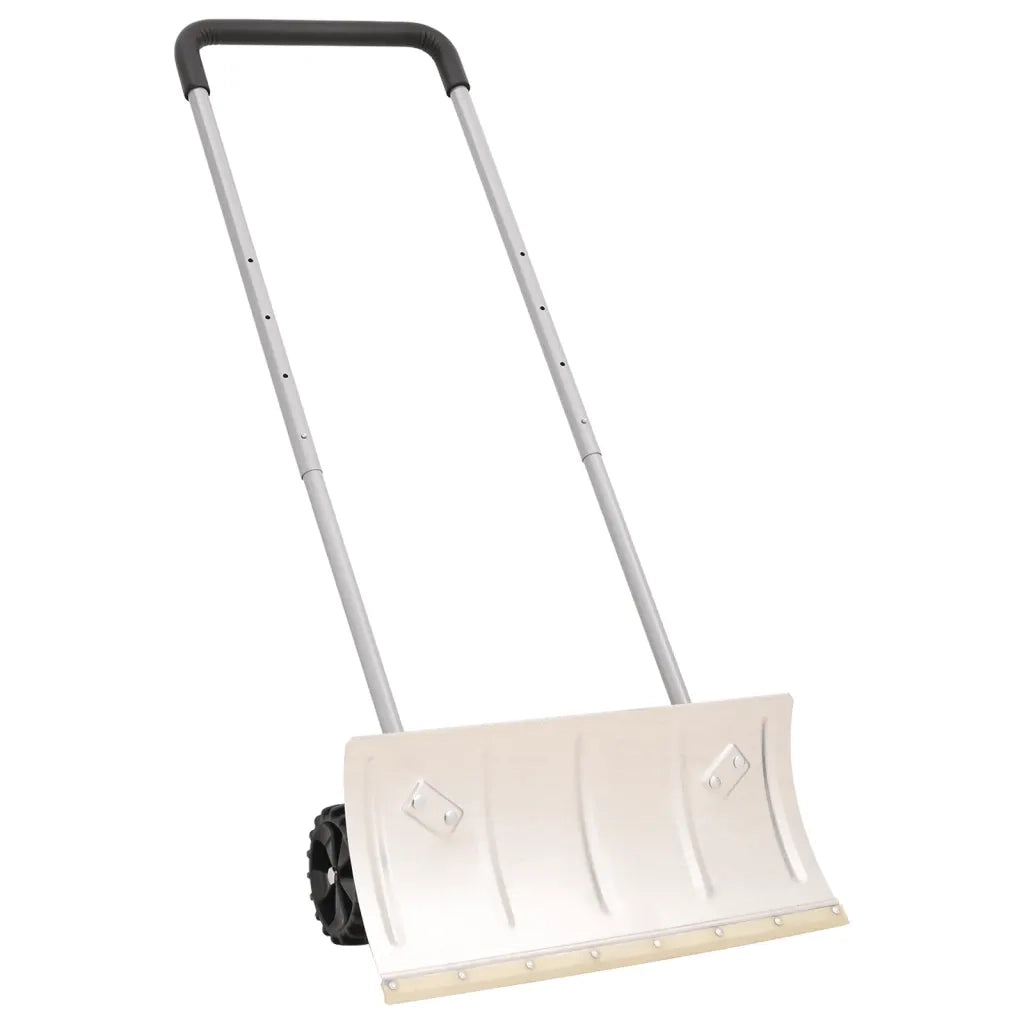 Pala da Neve con Manico Allungabile Argento 61 cm Lama Acciaio 364819