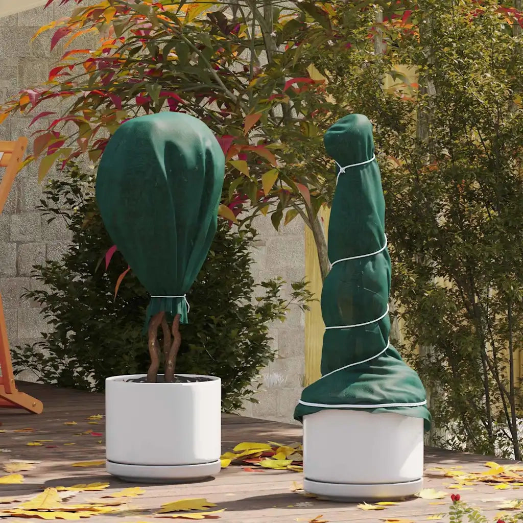 Fleece per Piante di Protezione dal Gelo Verde 100 x 1,6 m