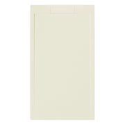 Piatto doccia rettangolare 100x90 cm effetto pietra in marmoresina EUPHORIA beige ATENE