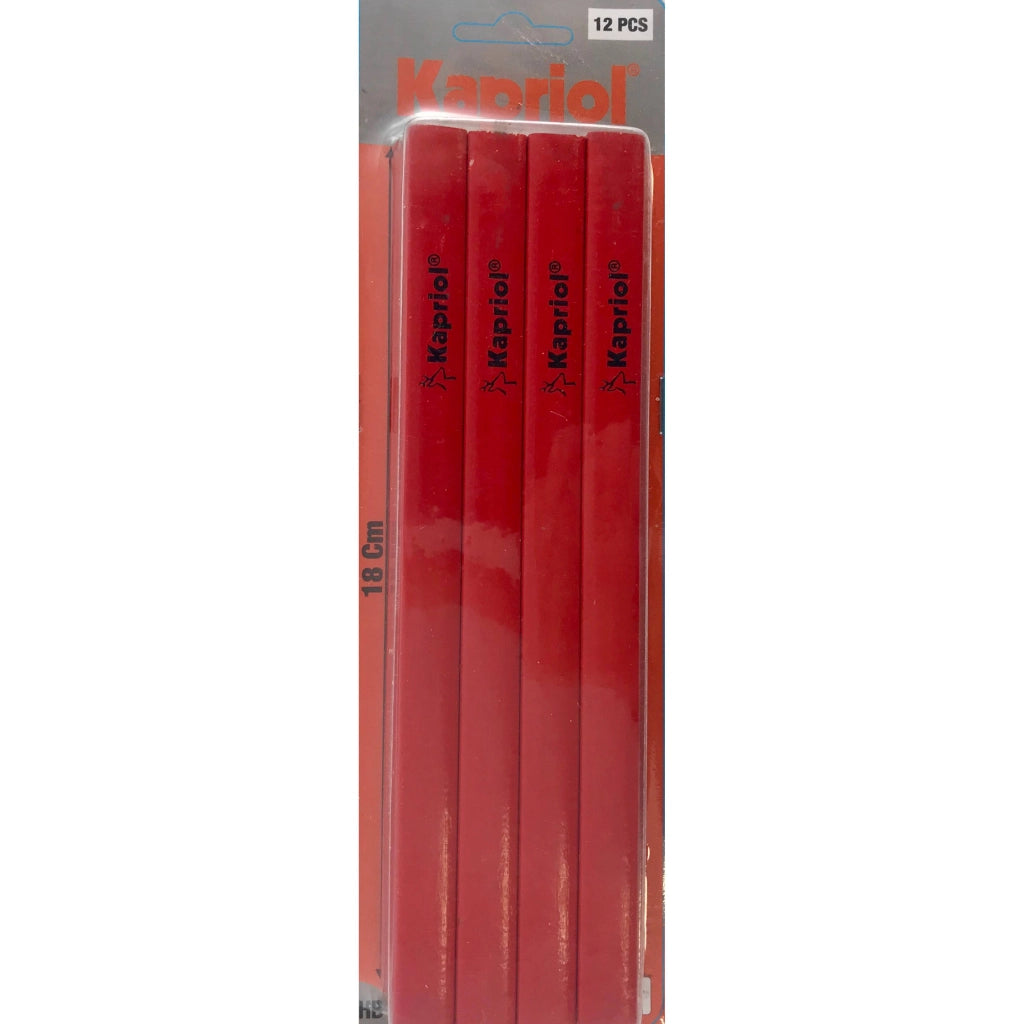 Kit matite da muratore Kapriol 6 pz 24 cm