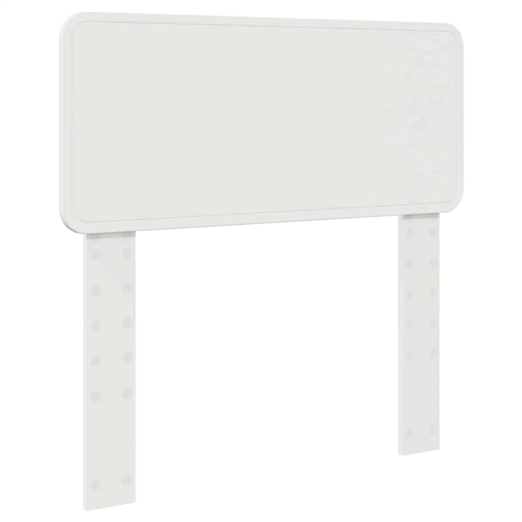 Struttura del letto-Giroletto-Rete del Letto Bianco 75 x 190 cm Legno ingegnerizzato 649703