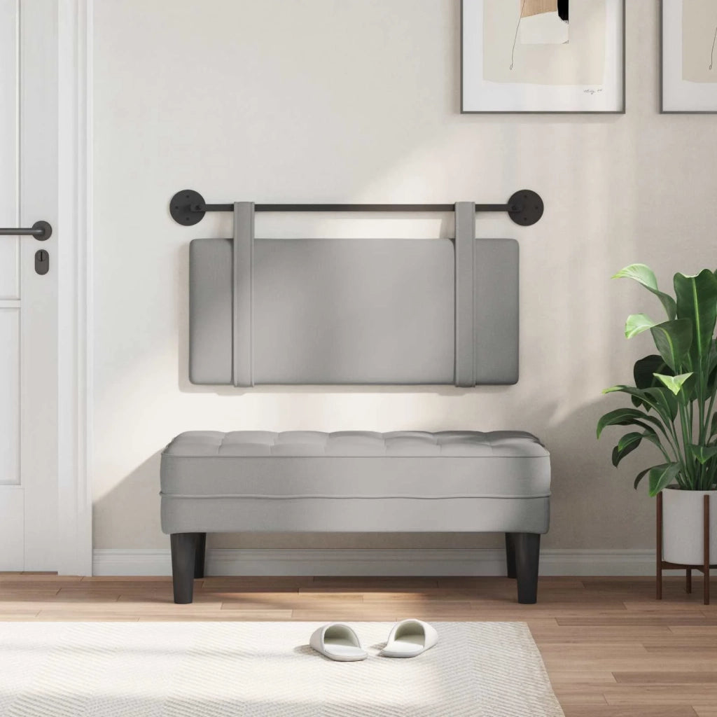 Testiera sospesa Grigio Nuvola Tessuto 42031315