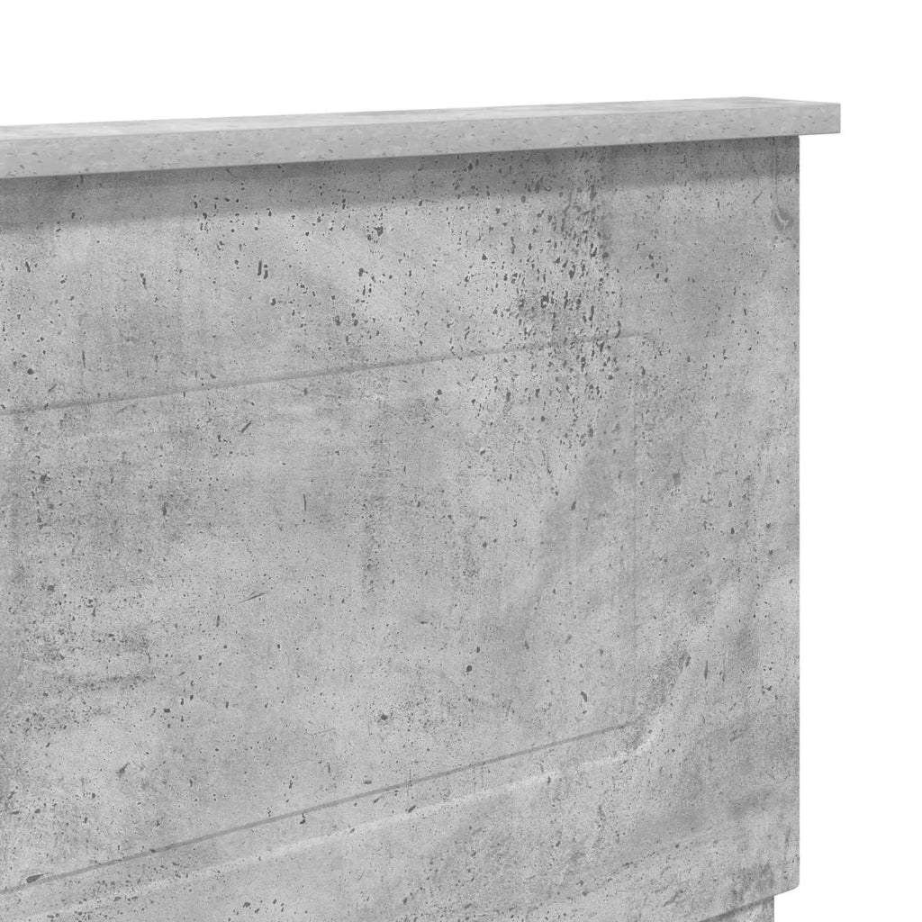 Testiera | Testata Grigio cemento Legno multistrato