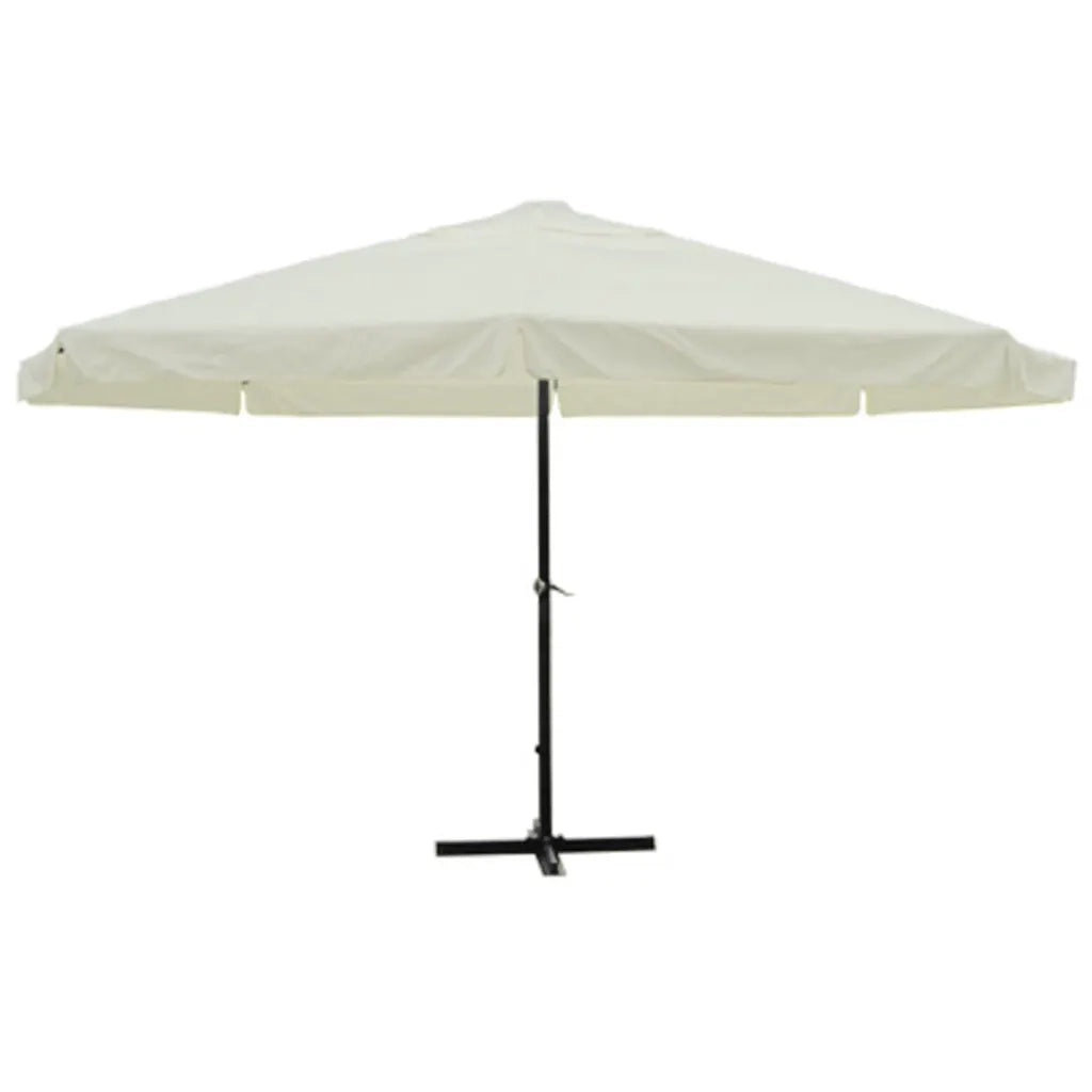 Ombrello | Parasolne bianco in alluminio 500 cm