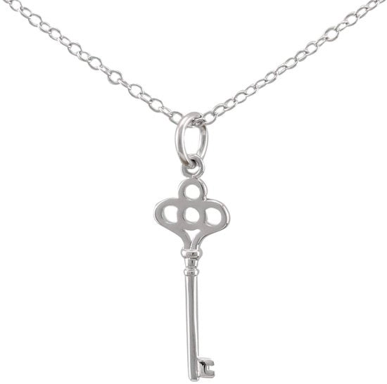 Hanger per chiave collana - 925 sterling argento - elegante e immortale