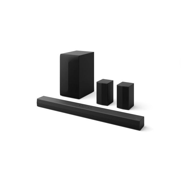 Lg soundbar s60tr, 440w su 5.1 canali, dolby digital, dts, casse posteriori incluse