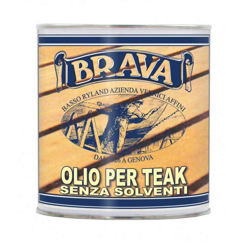 OLIO PER TEAK ALL'ACQUA LT.0,75 WATER-BASED TEAK OIL LT.0.75